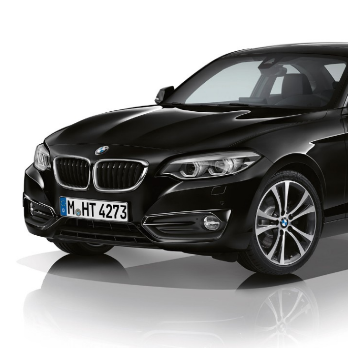 BMW Серия 2 Купе, Модел Sport Line, три четвърти снимка отпред BMW Серия 2 Купе, Модел Sport Line, три четвърти снимка отпред