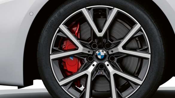 M Спортни спирачни, гланцирано червени BMW Серия 1 128ti F40 M Спортни спирачни, гланцирано червени