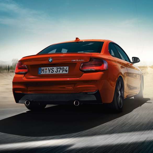 BMW Серия 2 Купе, снимка отзад BMW Серия 2 Купе, снимка отзад