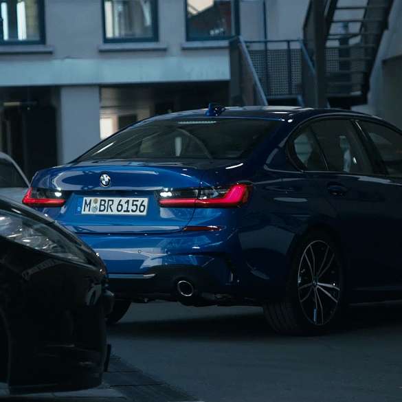 BMW 3 Series Sedan, M Performance parts. Front of the all-new the BMW 3 Series Sedan with M Performance parts.