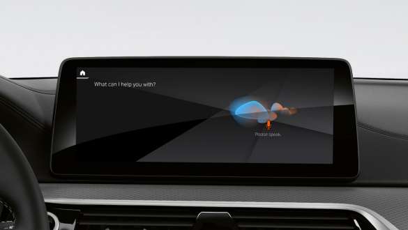 BMW Intelligent Personal Assistant BMW Серия 5 Седан G30 BMW Intelligent Personal Assistant BMW Серия 5 Седан G30 фейслифт 2020 Интериор кокпит