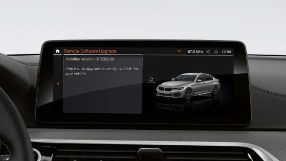Remote Software Upgrade BMW Серия 5 Седан G30 Remote Software Upgrade BMW Серия 5 Седан G30 фейслифт 2020 Интериор кокпит