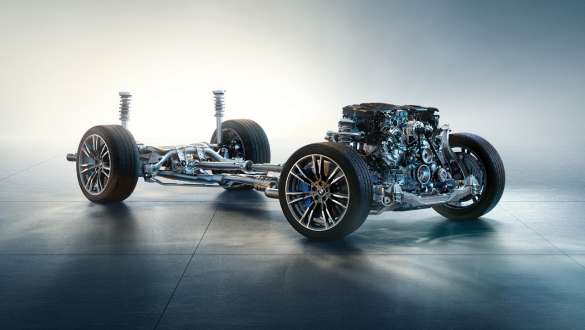 Технология Mild Hybrid BMW Серия 5 Туринг G31 Технология Mild Hybrid BMW Серия 5 Туринг G31 фейслифт 2020 окачване