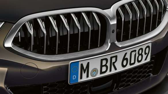 BMW M850i xDrive Dravit Grey metallic, Active Air Stream бъбрековидна радиаторна решетка BMW M850i xDrive Dravit Grey metallic, Active Air Stream бъбрековидна радиаторна решетка