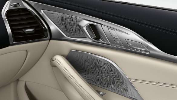 Озвучителна система Bowers & Wilkins Diamond Surround Sound BMW Серия 8 Гран Купе, Озвучителна система Bowers & Wilkins Diamond Surround Sound
