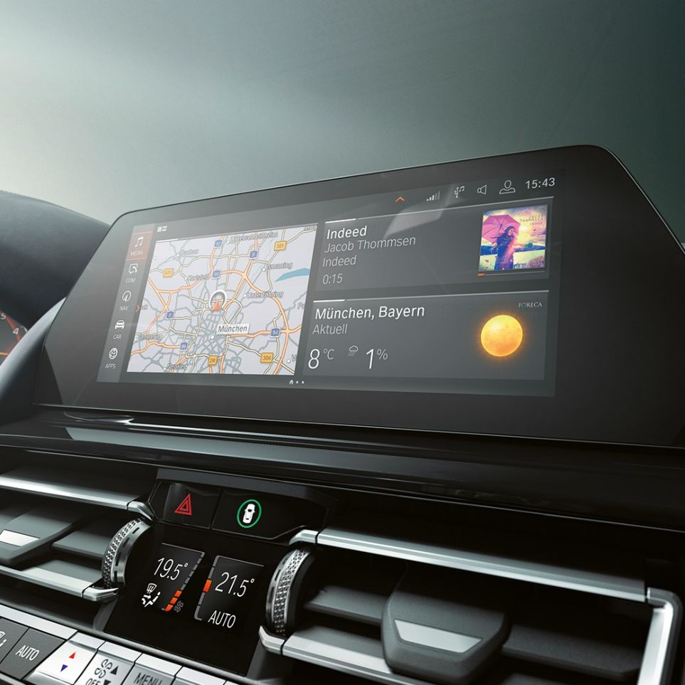 BMW Live Cockpit Professional BMW Серия 8 Гран Купе, BMW Live Cockpit Professional