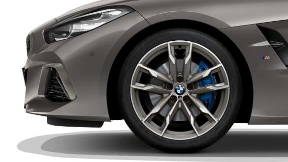M спортна спирачка BMW Z4 M40i G29 M спортна спирачка BMW Z4 M40i G29 2019 BMW Индивидуална замръзнала сива метална странична джанта