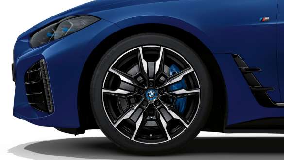 19-инчови M алуминиеви джанти 861 M BMW i4 M50 G26 2021 19-инчови M алуминиеви джанти 861 M BMW i4 M50 G26 2021 BMW Individual Frozen Portimao Blue metallic