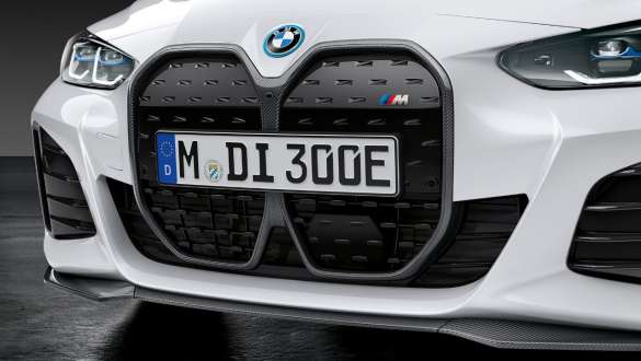 M Performance Декоративна радиаторна решетка Карбон BMW i4 M50 G26 2021 M Performance Декоративна радиаторна решетка Карбон BMW i4 M50 G26 2021