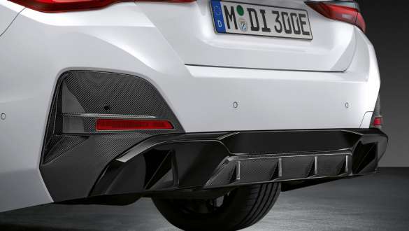 M Performance заден дифузор от карбон BMW i4 M50 G26 2021 M Performance заден дифузор от карбон BMW i4 M50 G26 2021