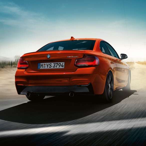 Окачване BMW M240i Купе Окачване BMW M240i Купе F22 2017 Sunset Orange metallic