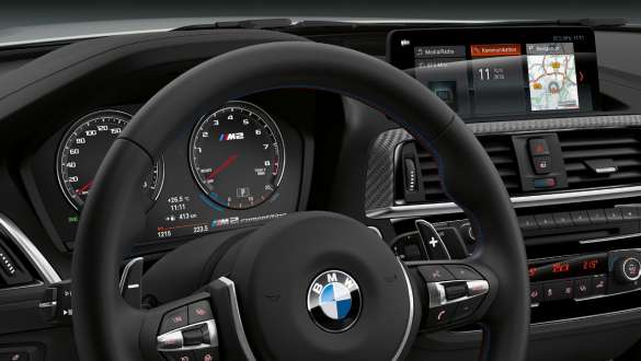Специфично за М арматурно табло BMW M2 Competition Специфично за М арматурно табло BMW M2 Competition F87 2018 Hockenheim Silver metallic интериор