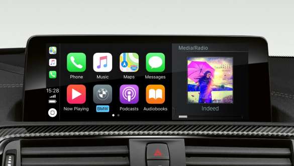 Подготовка за Apple CarPlay® BMW Серия 2 Купе M Автомобили Подготовка за Apple CarPlay® BMW Серия 2 Купе M Автомобили F87 2018 снимка отблизо на интериора