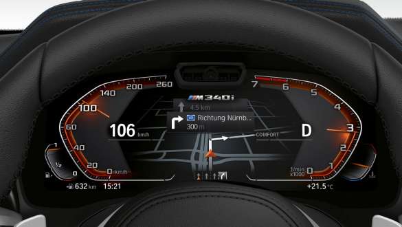 Специфично за М арматурно табло BMW M340i xDrive Седан G20 2020 BMW M340i xDrive Седан G20 2020 Специфично за М арматурно табло интериор
