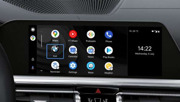 Smartphone Integration BMW Серия 3 Седан М Автомобили BMW Серия 3 Седан М Автомобили G80 G20 Smartphone Integration контролен дисплей интериор
