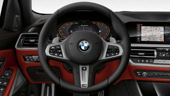 BMW M340i xDrive Туринг (G21), М кожен волан BMW M340i xDrive Туринг (G21), М кожен волан