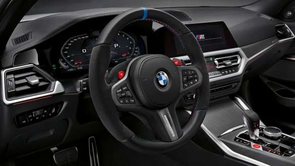 M Performance Pro волан BMW M4 Competition Кабриолет с М xDrive G83 2021 BMW M4 Competition Кабриолет с М xDrive G83 2021 M Performance Pro волан интериор снимка отблизо
