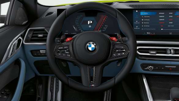 M Carbon волан BMW M4 Competition Купе G82 2020 BMW M4 Competition Купе G82 2020 M Carbon волан кокпит