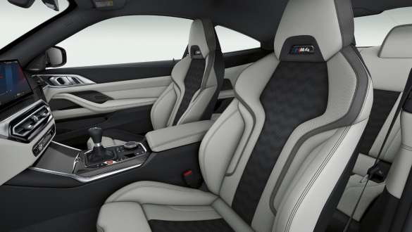 М Спортни седалки BMW M4 Купе G82 2020 BMW M4 Купе G82 2020 М Спортни седалки интериор