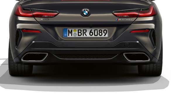 М Спортна изпускателна система. BMW M850i xDrive Кариолет с М Спортна изпускателна система.
