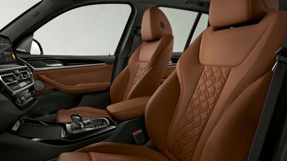 Спортни предни седалки BMW X3 M40i M40d G01 LCI Facelift 2021 BMW X3 M40i M40d G01 LCI Facelift 2021 Malachite Green metallic Спортни предни седалки
