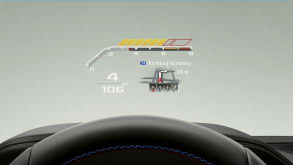 BMW X6 M Автомобили със специфичен за М Head-Up дисплей F96 Специфичен за М Head-Up дисплей BMW X6 M Автомобили F96 2020 SUV интериор