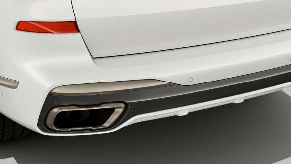 BMW X7 M Автомобил с М Спортна изпускателна система BMW X7 M Автомобил с М Спортна изпускателна система, G07, снимка отзад