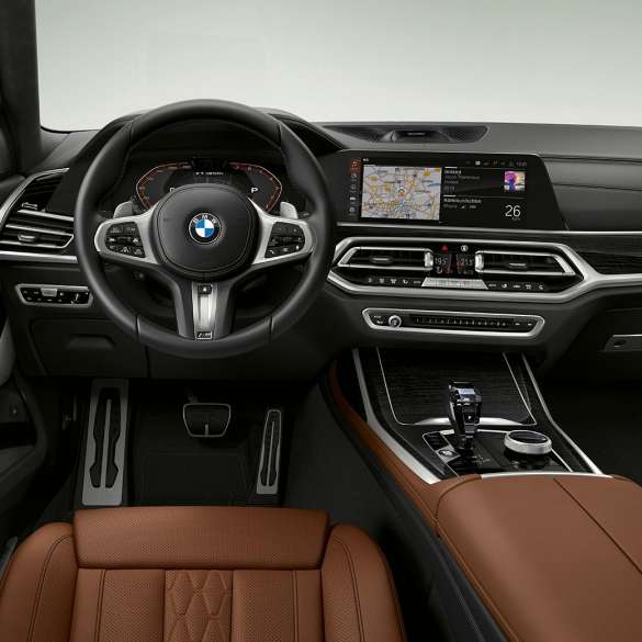 BMW X7 M M50i, интериор BMW X7 M Автомобил M50d и M50i, интериор, G07, 2019