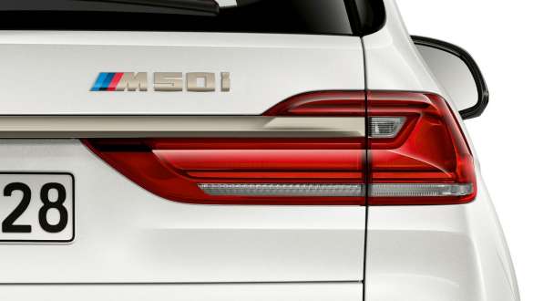 BMW X7 M50i G07 2019 обозначение на модела отзад BMW X7 M50i G07 2019 обозначение на модела отзад