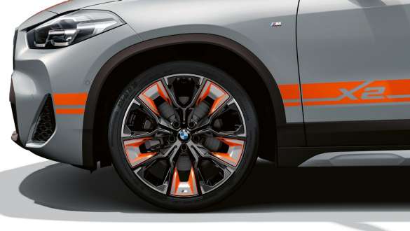 Арки на калниците BMW X2 F39 Арки на калниците BMW X2 F39 2020 Brooklyn Grey изглед отстрани