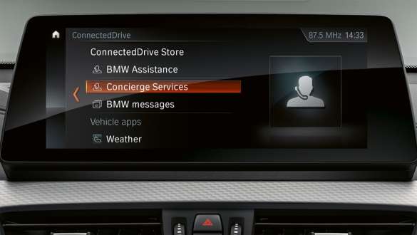 Concierge Service BMW X2 2018 F39 Concierge Service BMW X2 2020 F39 интериор