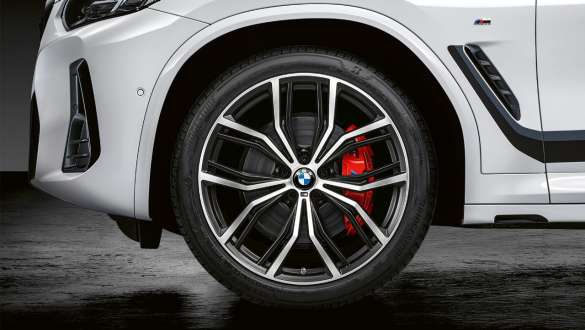BMW X3 G01 21-инчови M Performance ковани джанти 2021 BMW X3 G01 21-инчови M Performance ковани джанти с Y-образни спици 701 М Bicolor 2021