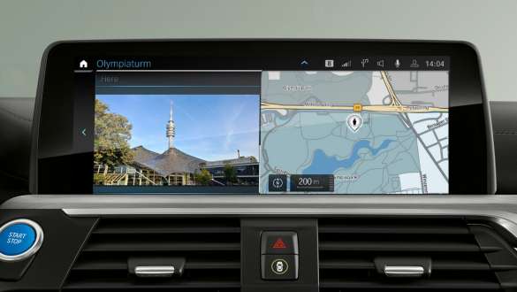 BMW Maps BMW iX3 G08 BMW Maps BMW iX3 G08 2020 контролен дисплей интериор