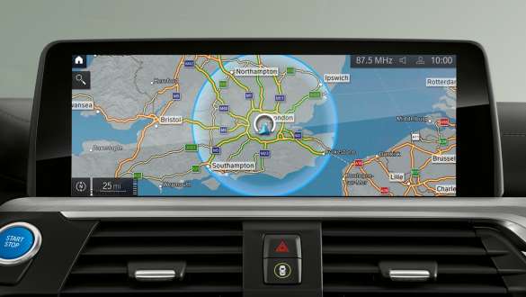 Connected Charging Услуги BMW iX3 G08 Connected Charging Услуги BMW iX3 G08 2020 контролен дисплей интериор