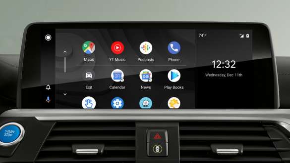 Интеграция на смартфони BMW iX3 G08 Интеграция на смартфони BMW iX3 G08 2020 контролен дисплей интериор