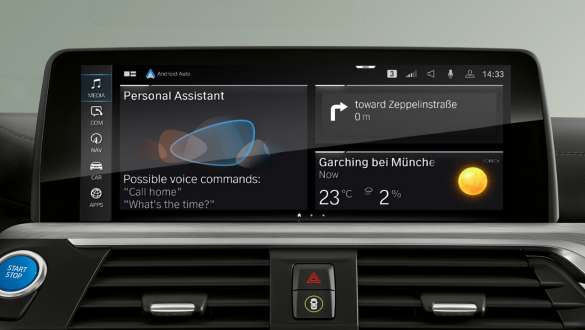 BMW Intelligent Personal Assistant BMW iX3 G08 BMW Intelligent Personal Assistant BMW iX3 G08 2020 контролен дисплей интериор