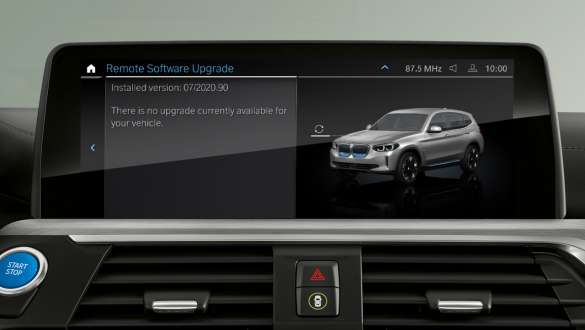 Remote Software Upgrade BMW iX3 G08 Remote Software Upgrade BMW iX3 G08 2020 контролен дисплей интериор