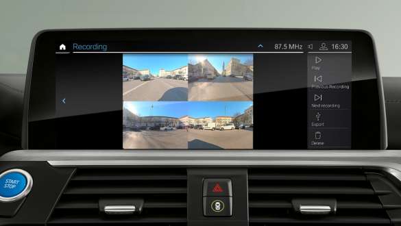 BMW Drive Recorder BMW iX3 G08 BMW Drive Recorder BMW iX3 G08 2020 контролен дисплей интериор