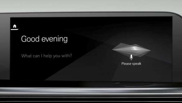 BMW Z4 Роудстър Intelligent Personal Assistant BMW Z4 Роудстър с екрана на Intelligent Personal Assistant