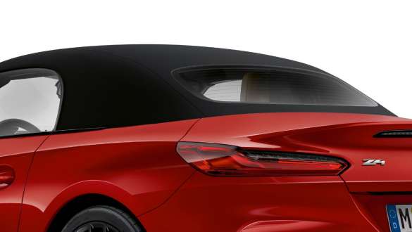 BMW Z4 Роудстър мек покрив Силует на BMW Z4 Роудстър със затворен мек покрив
