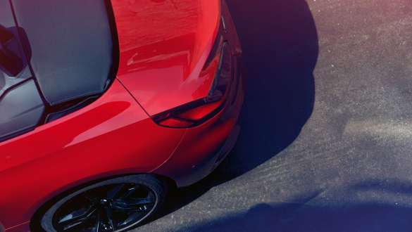 BMW Z4 Роудстър М Спортен диференциал BMW Z4 Роудстър отзад, перспектива „птичи поглед“