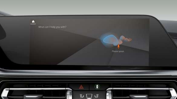 BMW Z4 Роудстър (G29) Intelligent Personal Assistant BMW Z4 Роудстър (G29) с дисплей на Intelligent Personal Assistant