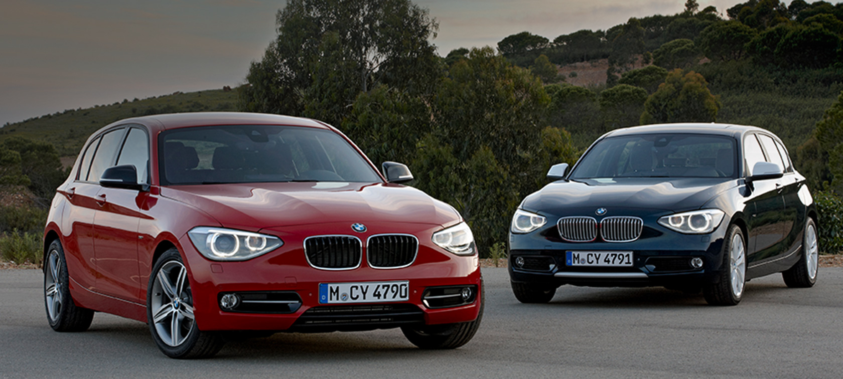 BMW Серия 1 (F20) Sport и Urban Line в покой BMW Серия 1 (F20) Sport и Urban Line в покой