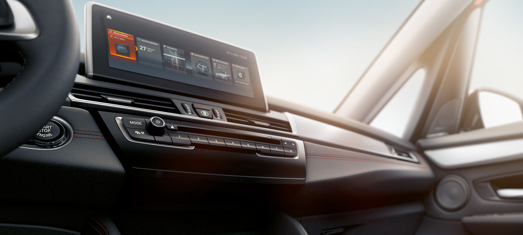 Контролен дисплей BMW Серия 2 Актив Турър Контролен дисплей BMW Серия 2 Актив Турър F45 2018 интериор