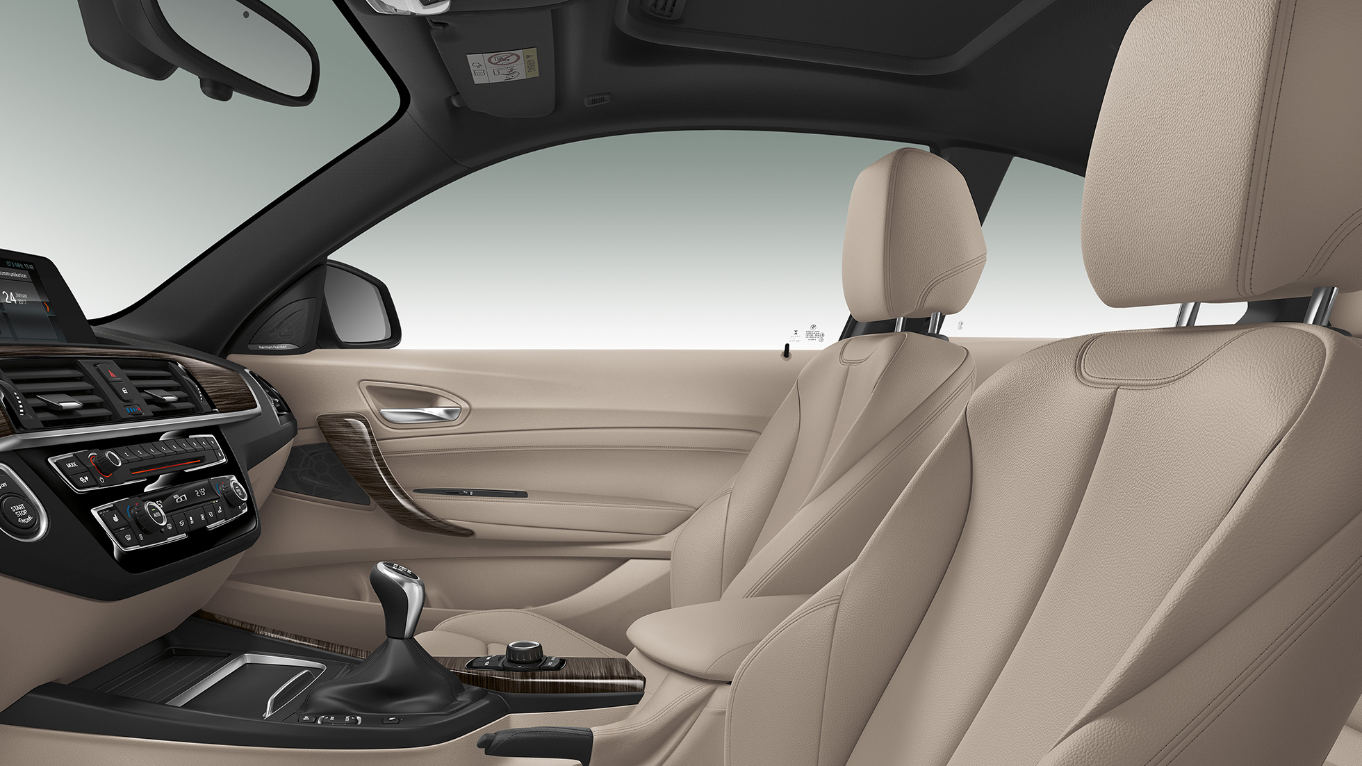 BMW Серия 2 Купе, модел Luxury Line, интериор BMW Серия 2 Купе, модел Luxury Line, интериор