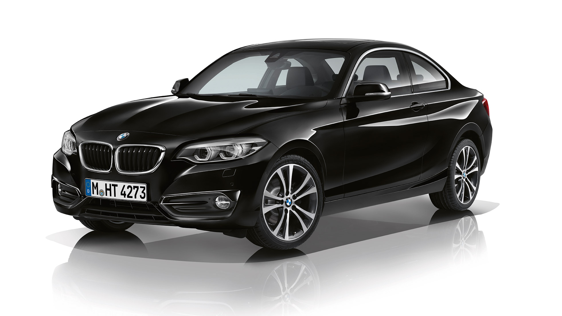BMW Серия 2 Купе, Модел Sport Line, три четвърти снимка отпред BMW Серия 2 Купе, Модел Sport Line, три четвърти снимка отпред