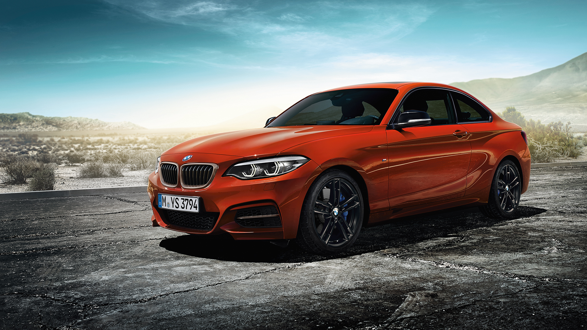 BMW Серия 2 Купе, снимка отпред в покой BMW Серия 2 Купе, снимка отпред в покой