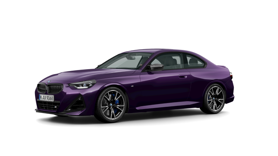 BMW Серия 2 модели BMW Серия 2 Купе G42 три четвърти изглед отстрани BMW Серия 2 модели BMW Серия 2 Купе G42 три четвърти изглед отстрани