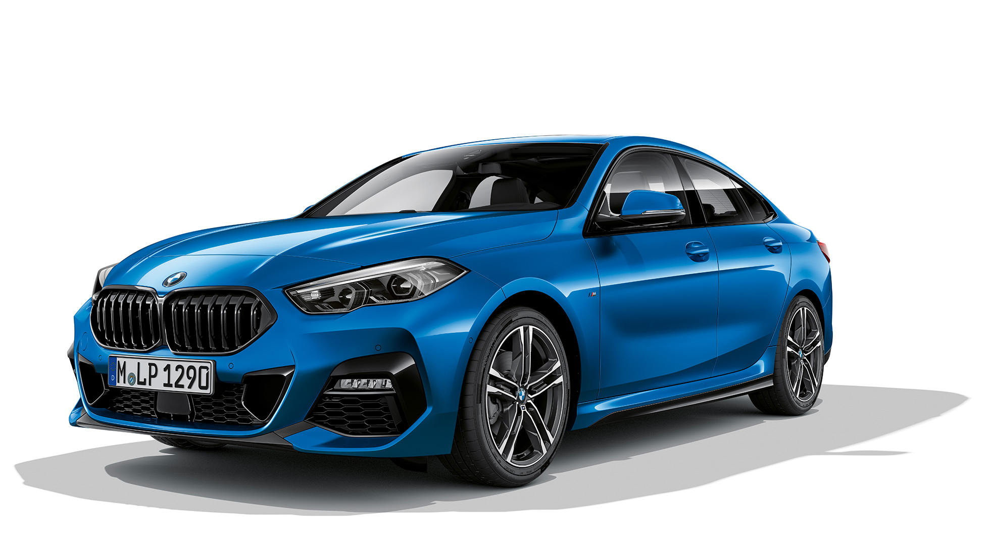 М алуминиеви джанти BMW Серия 2 Гран Купе Модел М Спорт М алуминиеви джанти BMW Серия 2 Гран Купе Модел М Спорт Misano Blue metallic F44, три четвърти изглед отпред