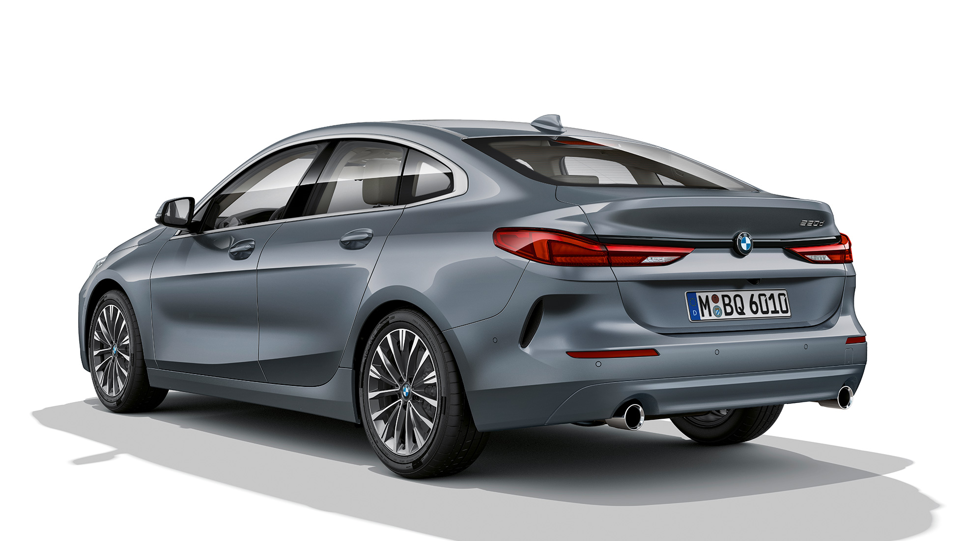 17-инчови алуминиеви джанти BMW Серия 2 Гран Купе Модел Luxury Line 17-инчови алуминиеви джанти BMW Серия 2 Гран Купе Модел Luxury Line Storm Bay metallic F44 три четвърти изглед отстрани